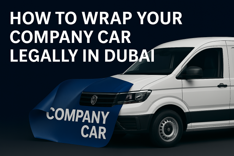 How to Wrap Your Company Car Legally in Dubai